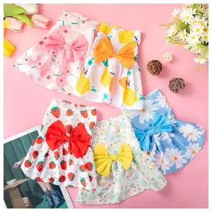 Vestidos estampados de Flores miniatura 1